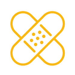 Gold version of Healthcare and Medical Career Programs Icon